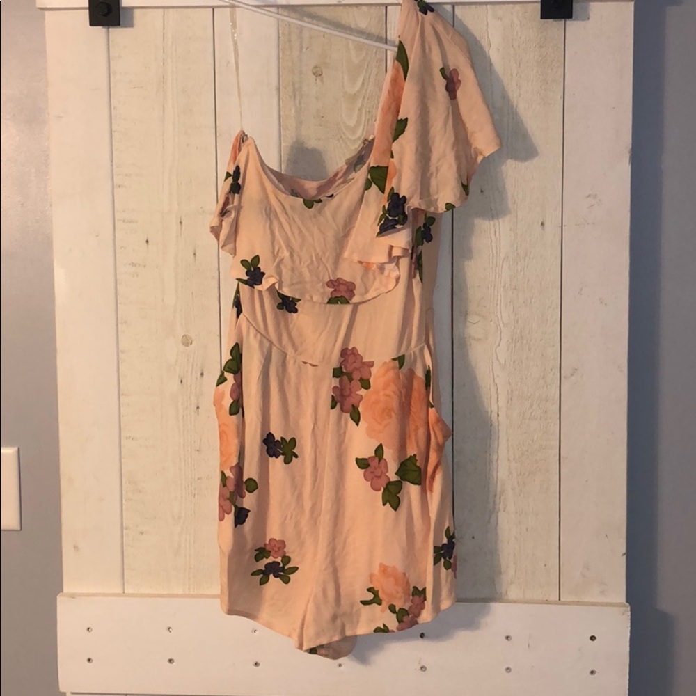 Off the shoulder romper!